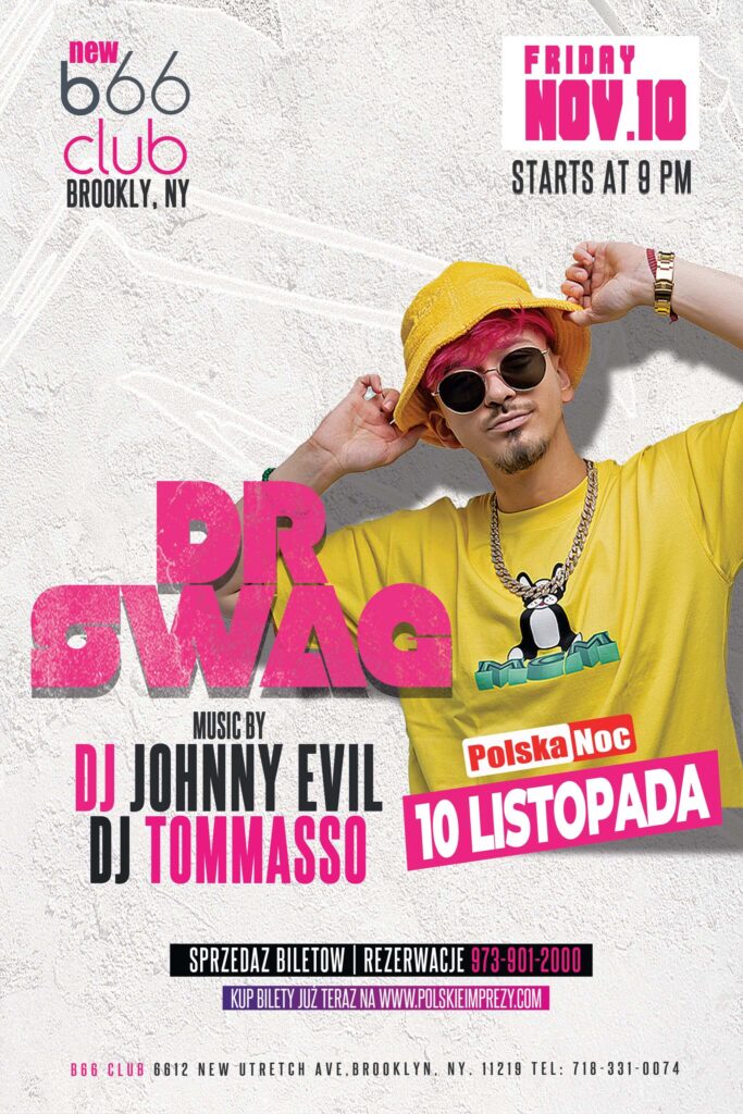 dr swag nowy jork koncert