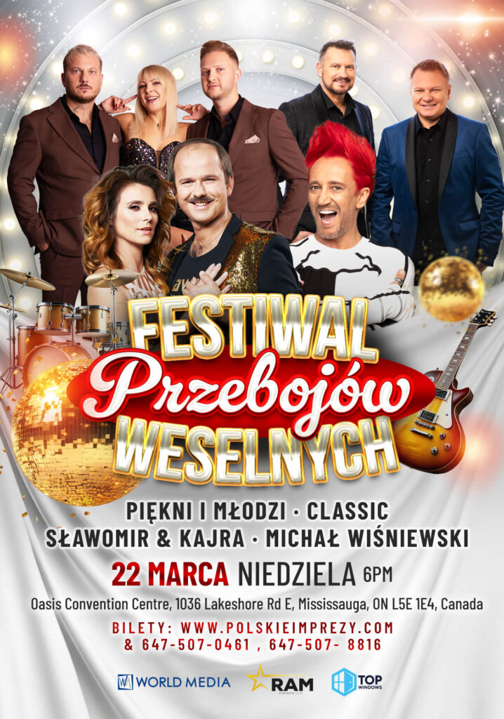 Festiwal Weselnych Przebojów - Mississauga, Kanada
